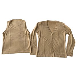 Malo Beige Twin Set Beige