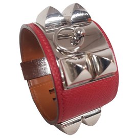 Hermès-Collar para perro Hermès-Roja