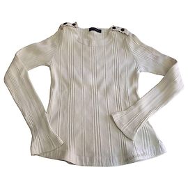 Burberry T-Shirt weiß Baumwolle Mädchen 10 Jahre Weiß