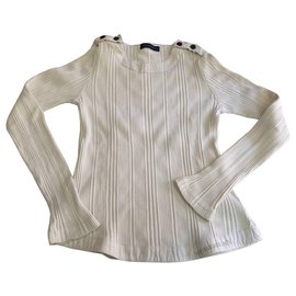 Burberry-Sweaters-White