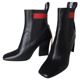Msgm-Ankle Boots-Black
