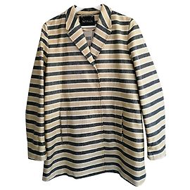 Cappotto Blazer Max & Co Beige in Cotone Beige