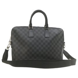 Louis Vuitton-Louis Vuitton Porte documents Jour-Brown