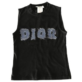 Dior-Tops-Preto,Azul