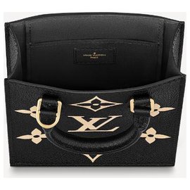 Louis Vuitton-LV Petit sacplat leather-Black
