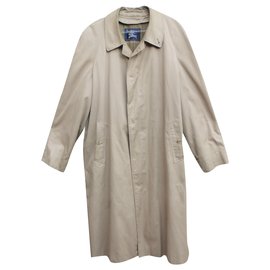 Burberry-imperméable homme Burberry vintage à oublure laine amovible-Beige