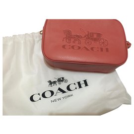 Coach-Bolsos de mano-Coral