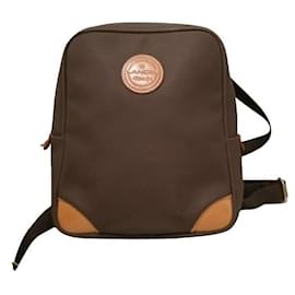 Lancel brown beige backpack Brown Beige