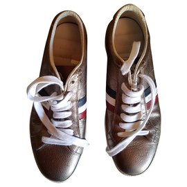 Baskets basses Moncler Doré