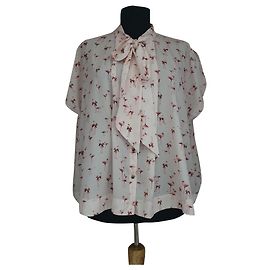 Ted Baker Oversize Blouse Pink Flamingo Print Pink Multiple colors