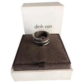 Bague spirale Dinh Van argent Argenté