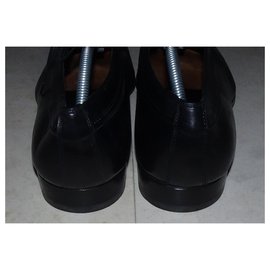 Dior-DIOR LACE-UP LEATHER SHOES-Black