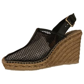 Jimmy Choo-Alpargatas modelo Dakori-Negro