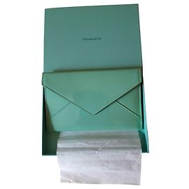 Tiffany & Co Mini embrague Verde claro