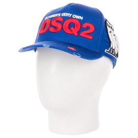 Dsquared2 x Gorra con logo OVO Azul
