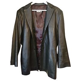 Autre Marque Ahram Jacke aus schwarzem Lammleder Schwarz