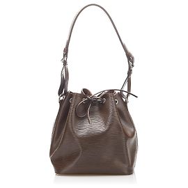 Louis Vuitton Marron Epi Noe Marron Marron foncé