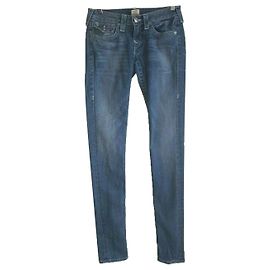 Vaqueros ajustados Juli de True Religion Azul