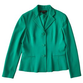 Ralph Lauren Black Label-Jaqueta de alfaiataria verde pastel-Verde claro