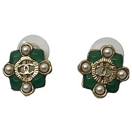 Boucle d'oreilles Chanel Bijouterie dorée