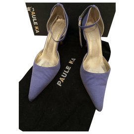 Paule Ka-Lavender Paule Ka Heels-Azul,Lavanda