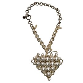 Lanvin Collares Blanco