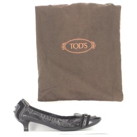 Tod's-Zapatillas de ballet-Negro
