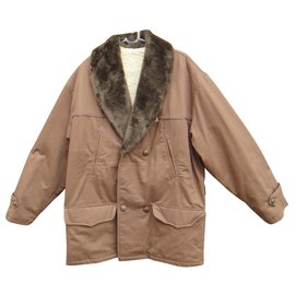 Autre Marque-nova condição de jaqueta canadense vintage, Tamanho XL-Marrom