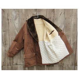 Autre Marque-Vintage kanadische Jacke neuer Zustand, Größe XL-Braun