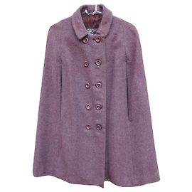 Capa burberry vintage t 38 Roxo
