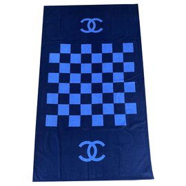 Chanel-Chane beach towel-Blue