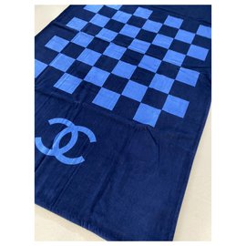 Chanel-Chane beach towel-Blue