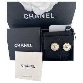 Chanel-Chanel Boucles d’oreilles Clips neuves-Bijouterie dorée