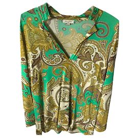 Etro Kleines Viskose-Topmodell Mehrfarben
