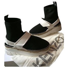 Kenzo Espadrilles Black White