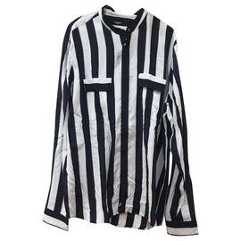 Chemise Vintage Pierre Balmain Rouge – Taille L Pour Homme