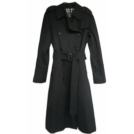 Burberry-Trench Burberry, Heritage mid-length-Black