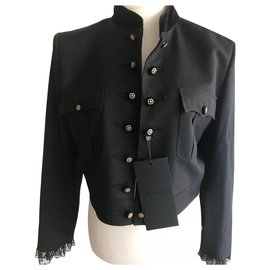 The Kooples-Neuve veste courte noire-Noir