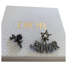 Dior J’adior earrings silver metal Silver hardware
