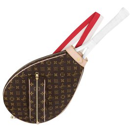 Louis Vuitton-LV Tennis racket cover new-Brown