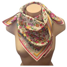 Louis Vuitton-Silk scarf-Multiple colors