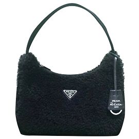 Prada Bolsos de mano Negro