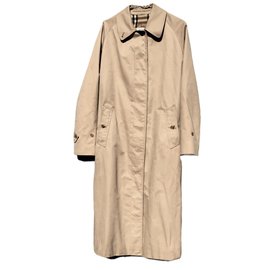 Burberry-Vintage classic Burberry's trench coat 80-Beige