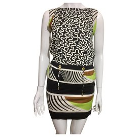Diane Von Furstenberg Robe en soie DvF Alardo Multicolore