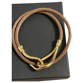 Hermès jumbo com ferragens douradas Marrom
