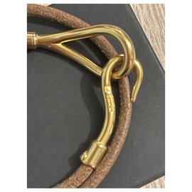 Hermès-Hermès jumbo with gold hardware-Brown