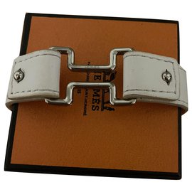 Hermès-Armbänder-Weiß