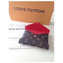 Louis Vuitton-Clutch-Taschen-Braun