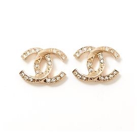 Pendiente Chanel CC Dorado