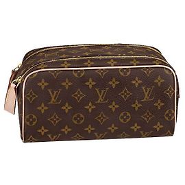 Louis Vuitton Sanita com monograma dopp LV Marrom